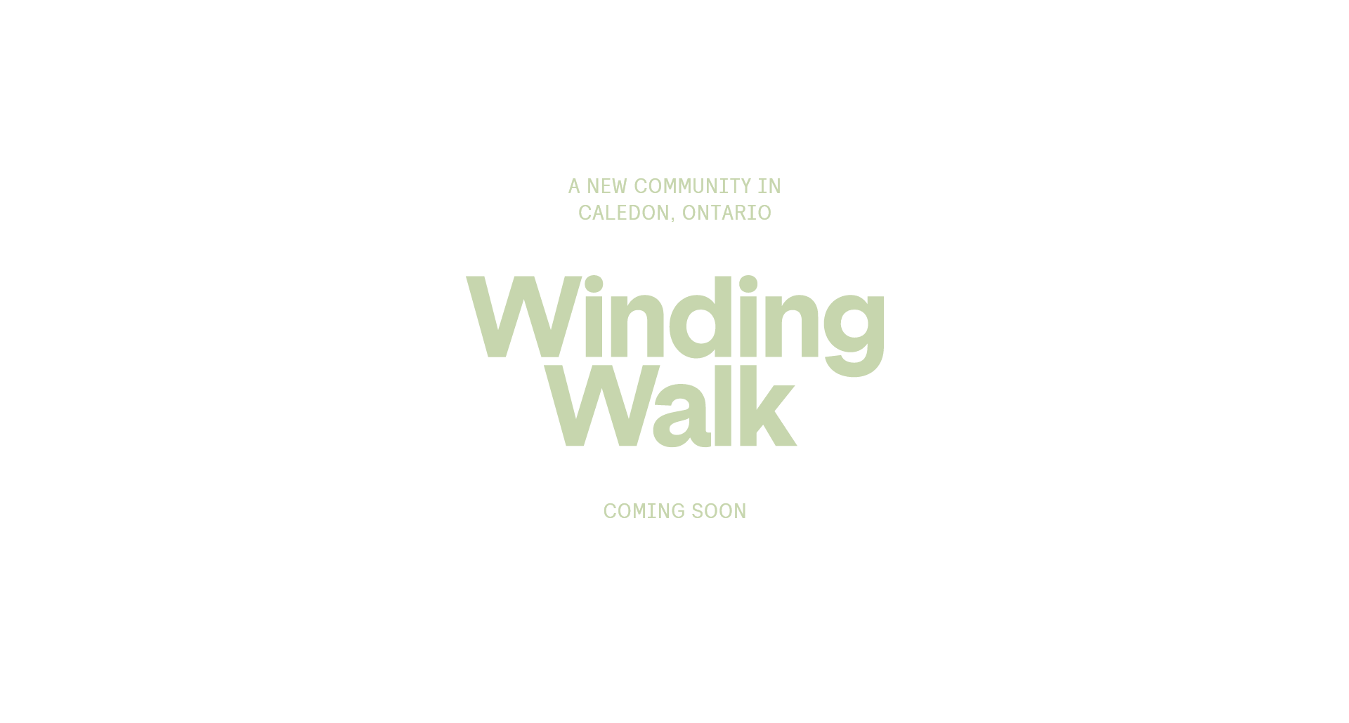 Winding Walk