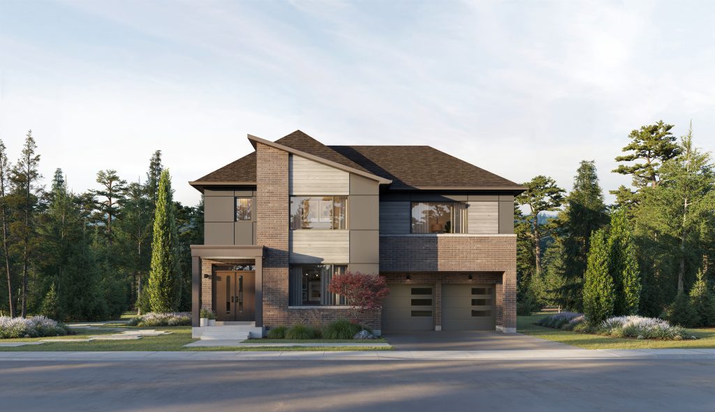 50' Collection at Riverview: elevation rendering