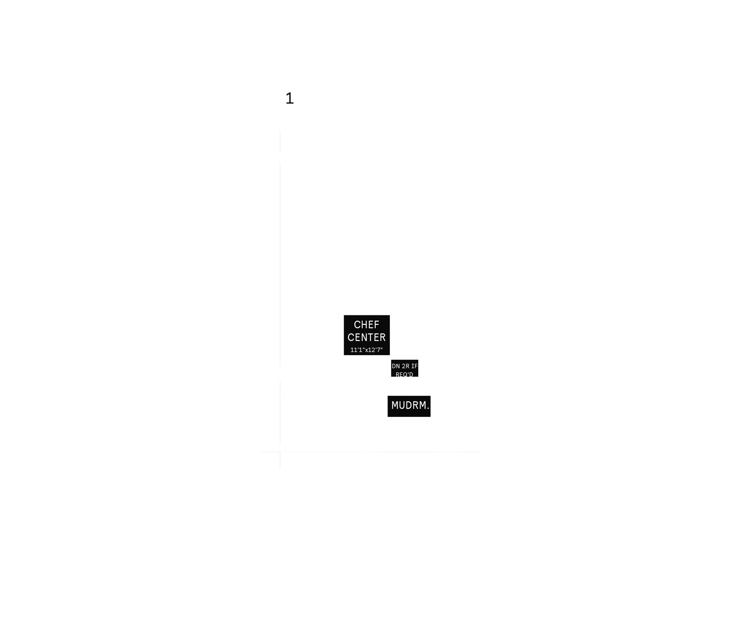 Main floor plan, optional layout for Plan 5 of the 25' Collection at Rhythm, Ottawa