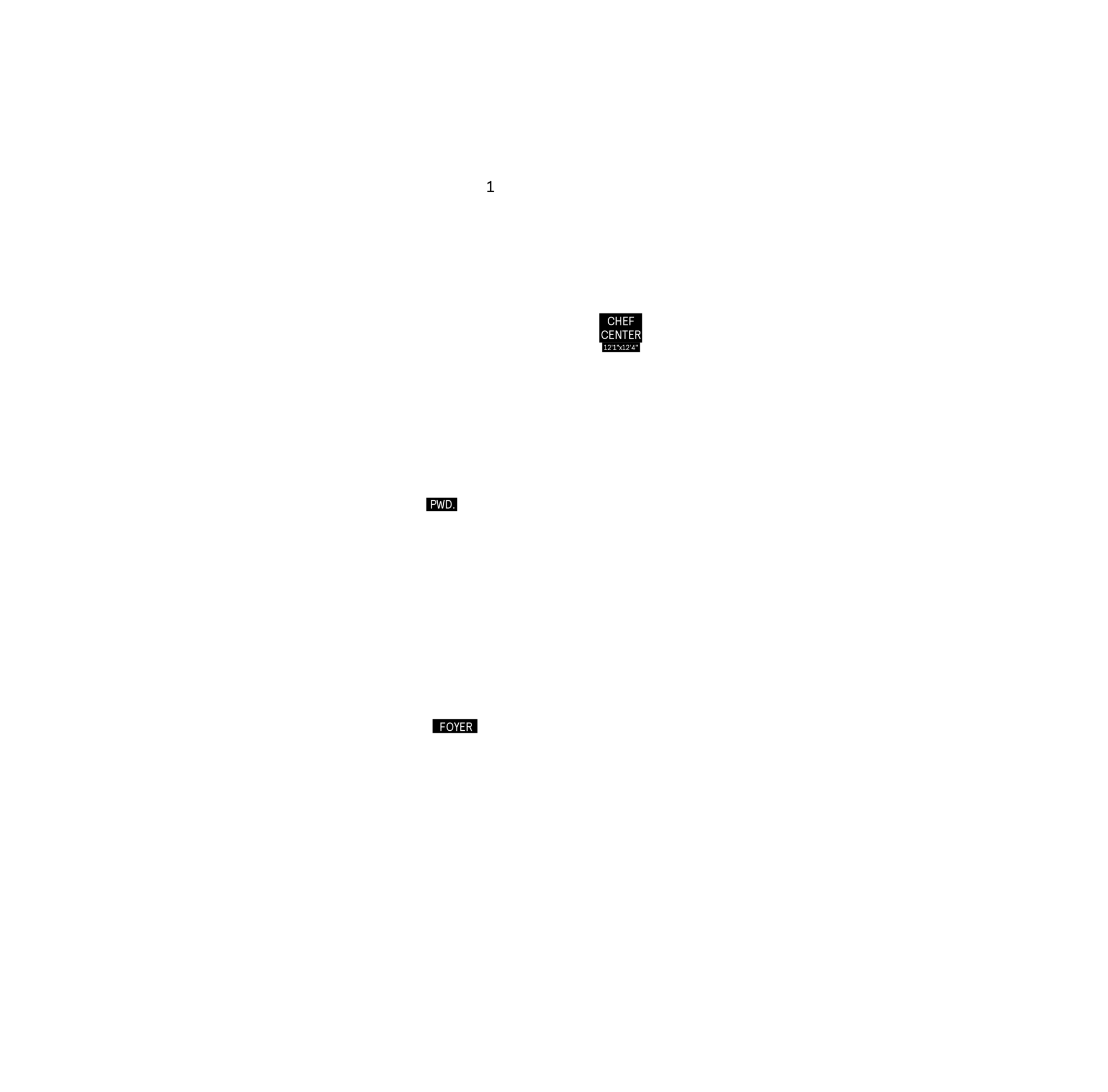 Main floor plan, optional layout for Plan 3C of the 20' OpenPlan™ Towns at Cassette, Ottawa