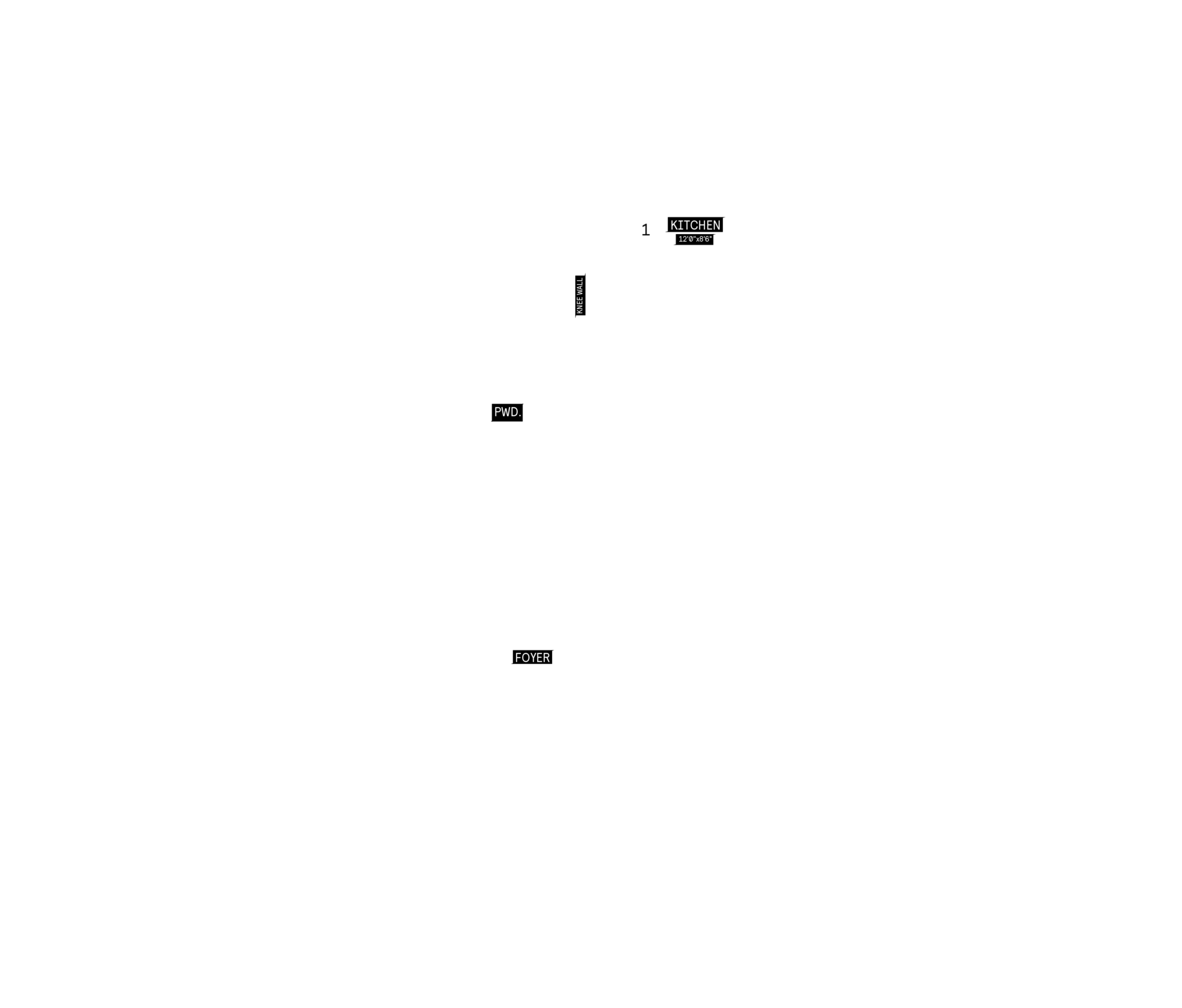 Main floor plan for Plan 3C of the 20' OpenPlan™ Towns at Cassette, Ottawa