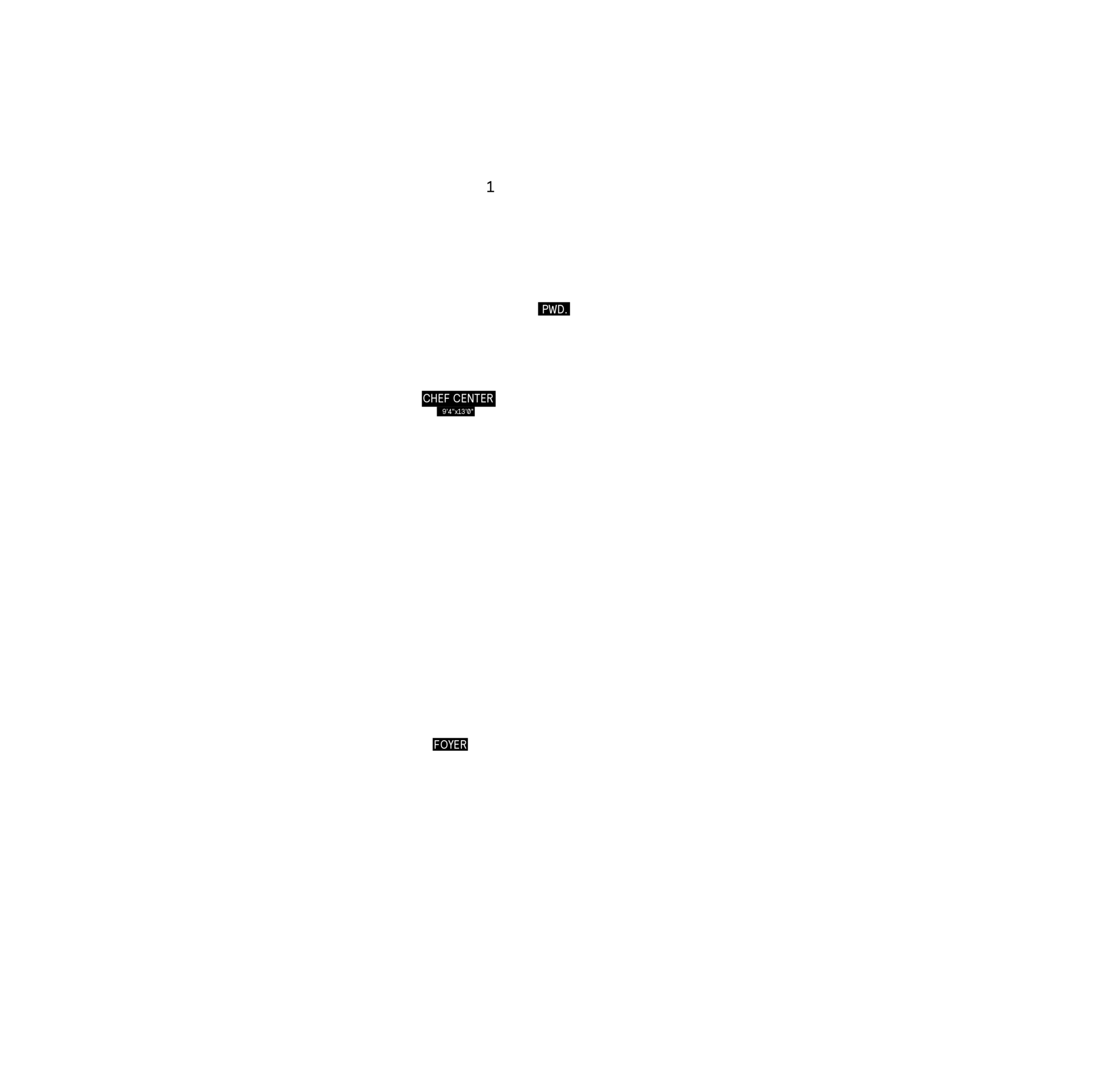 Main floor plan, optional layout for Plan 3C of the 20' OpenPlan™ Towns at Cassette, Ottawa