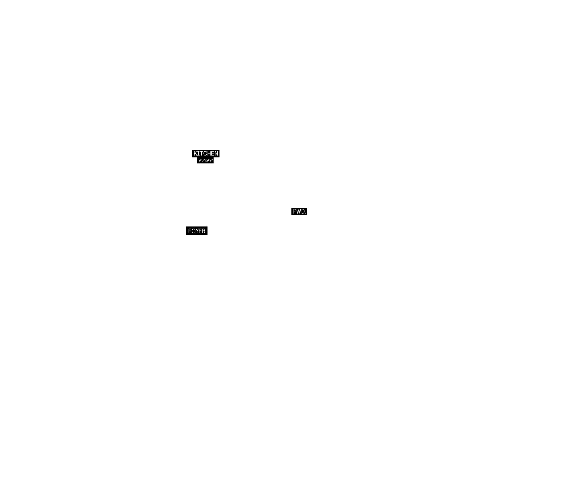 Main floor plan for Plan 3C of the 20' OpenPlan™ Towns at Cassette, Ottawa
