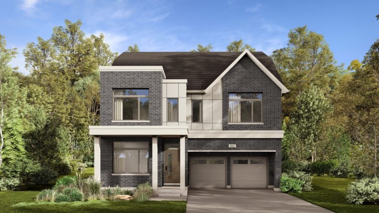 Plan 22 with loft and 42' Collection at Summer Valley: elevation rendering