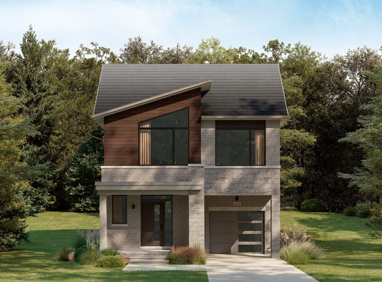 Plan 11 Elevation B, 31' Collection at Creekside: rendering