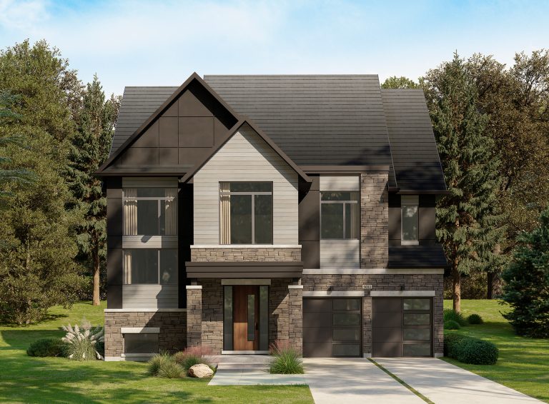 Plan 11 Elevation B, 50' Collection at Creekside: rendering