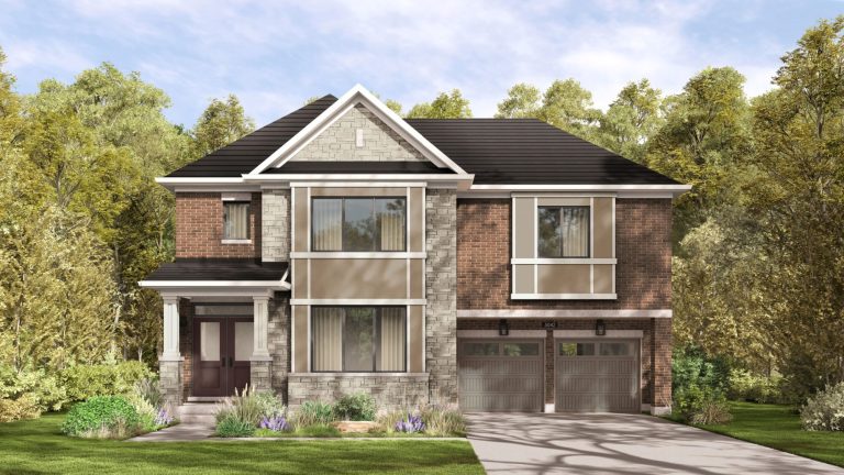 The Linden, 50' Collection at Summer Valley: elevation rendering