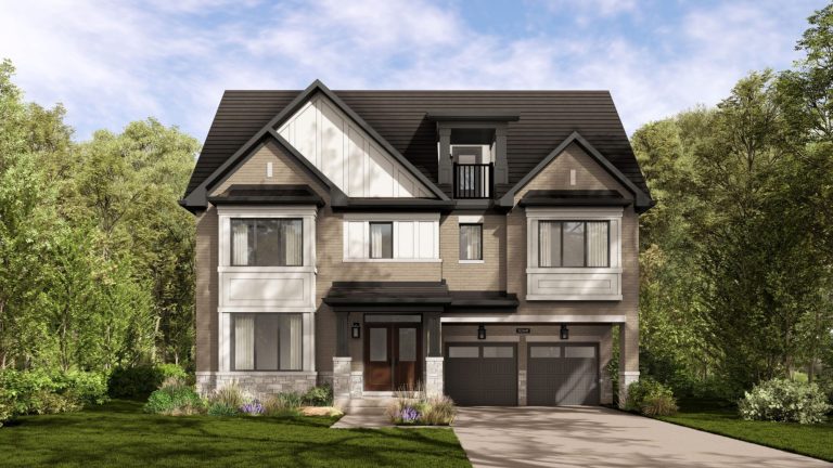 The Hawthorne Loft, 50' Collection at Summer Valley: elevation rendering