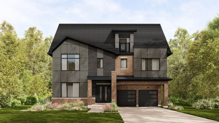 The Hawthorne Loft, 50' Collection at Summer Valley: elevation rendering
