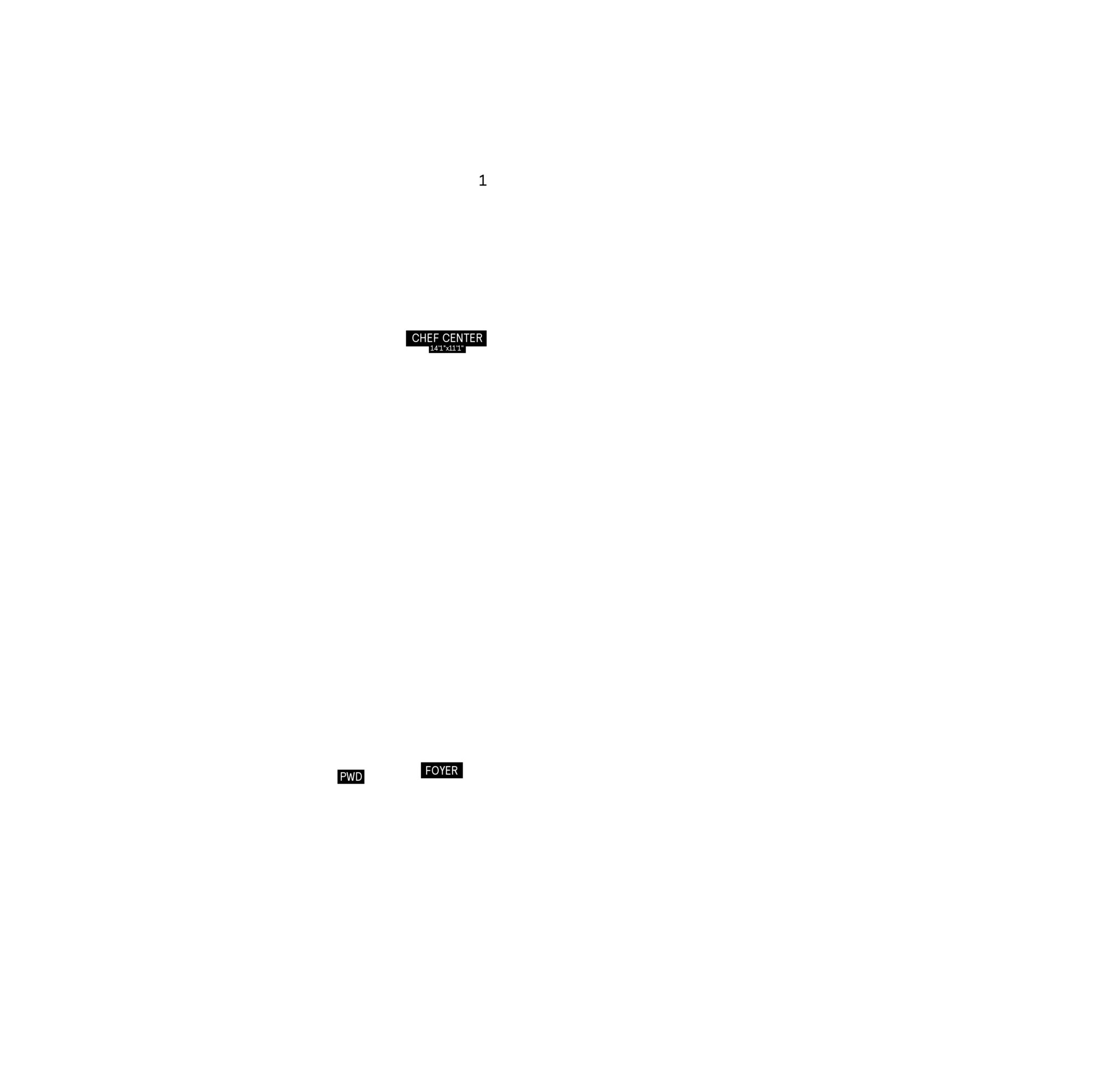 Main floor plan, optional layout for Plan 5 of the 25' OpenPlan™ Towns at Cassette, Ottawa