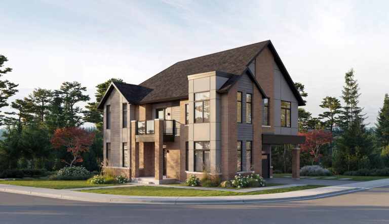 40′ Collection at Five Oaks: Elevation B rendering