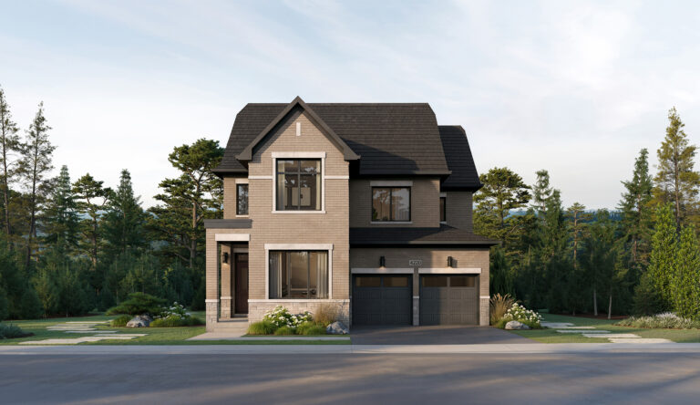 42′ Collection at Five Oaks: Elevation A rendering