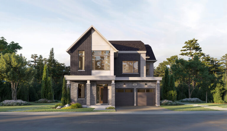 42′ Collection at Five Oaks: Elevation B rendering