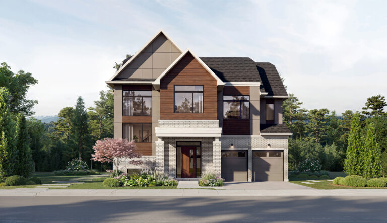50′ Collection at Five Oaks: Elevation B rendering