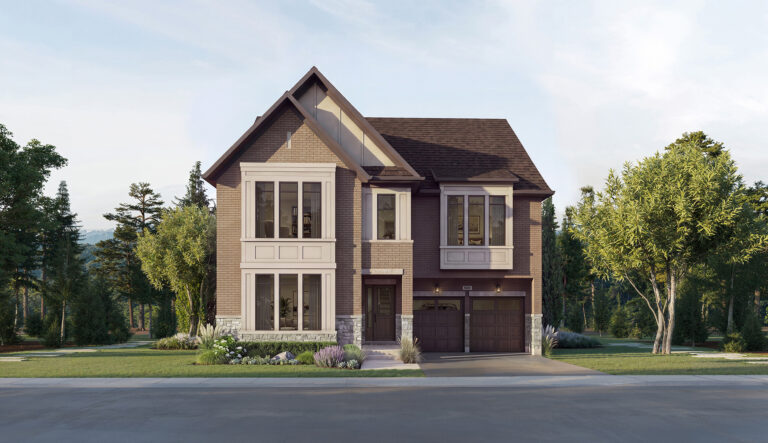 50′ Collection at Five Oaks: Elevation A rendering